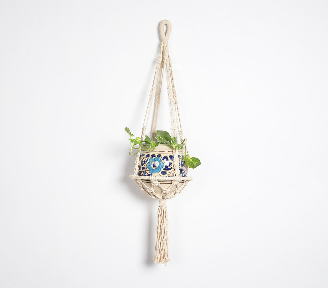 Bohemian Macrame Planter