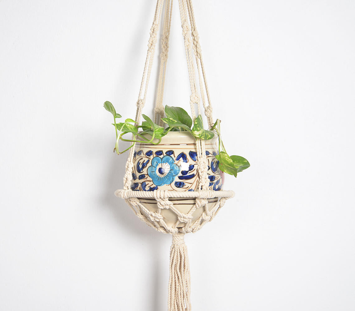 Bohemian Macrame Planter